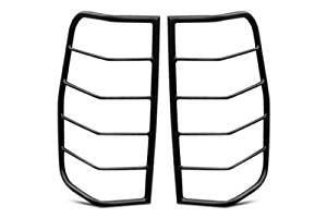 Steelcraft Black Tail Light Guards 94-02 Dodge Ram - Click Image to Close